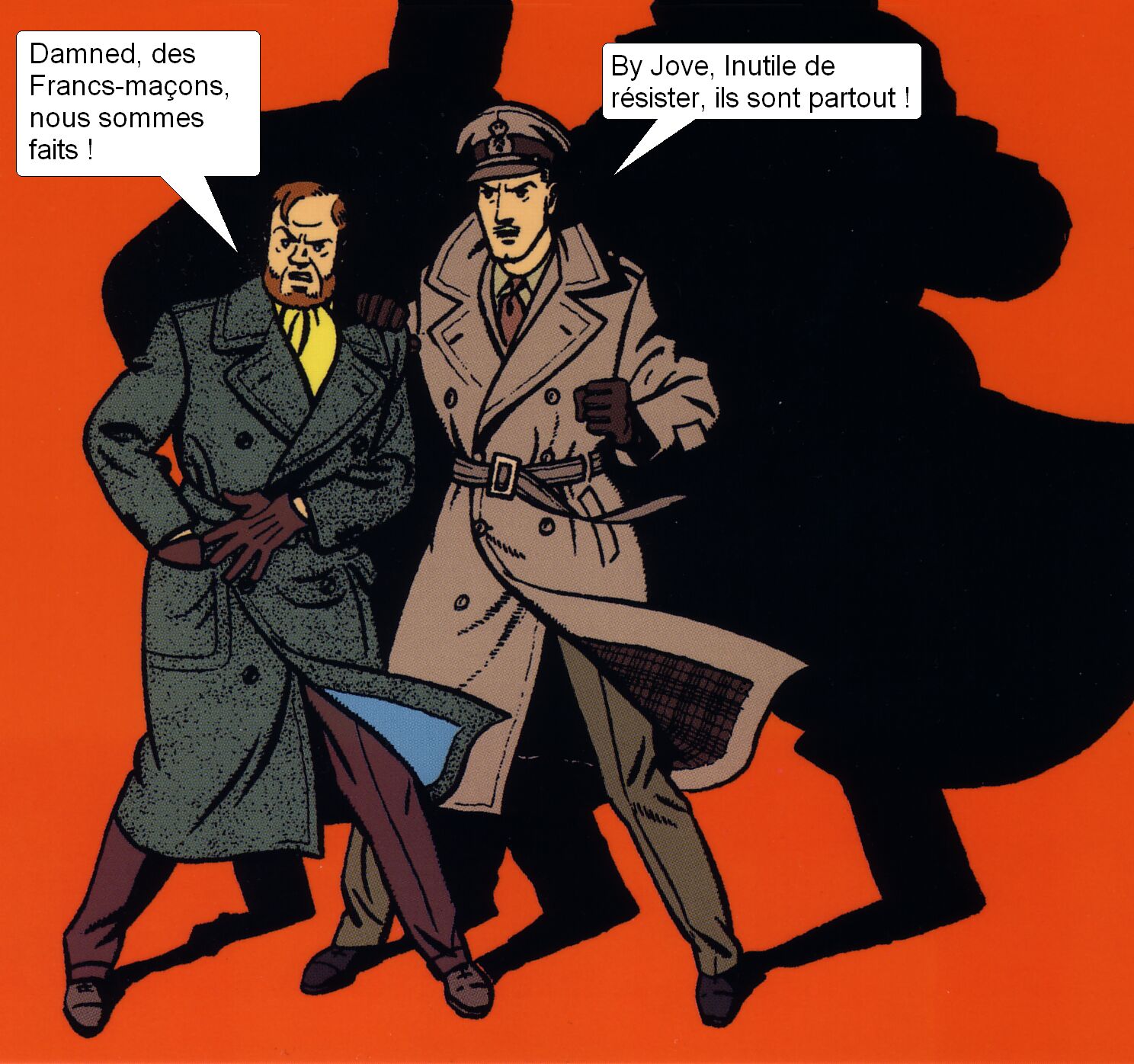 Blake et Mortimer face aux F:.M:.