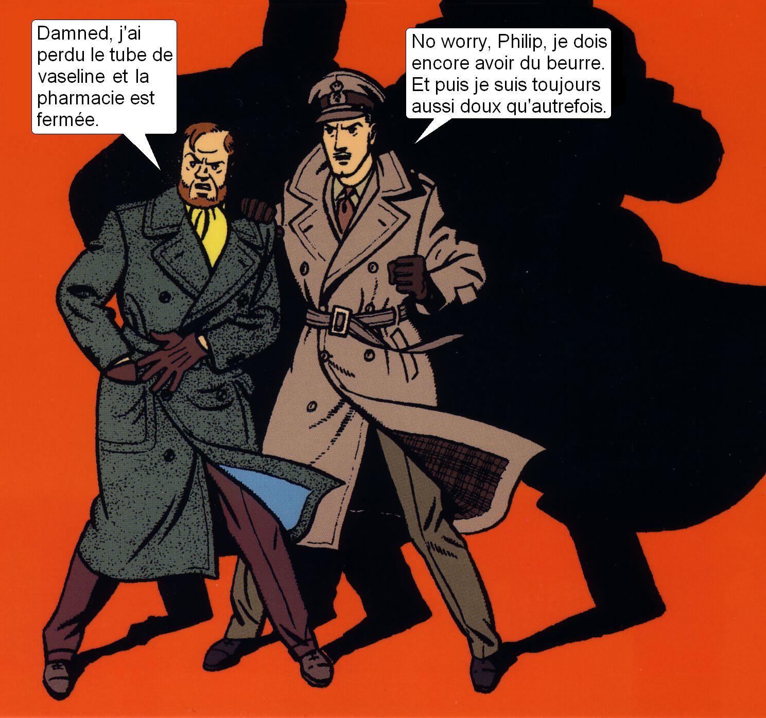 Blake et Mortimer face à la dure réalité